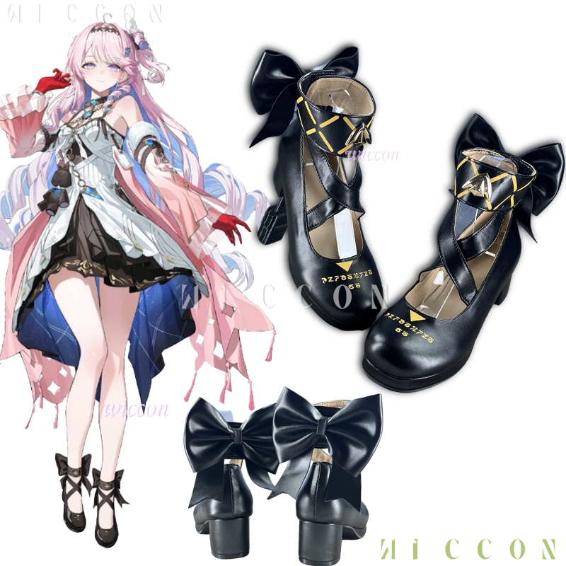 Cosplay Anime Shoes - Chaussures de Cosplay Denia Wuthering Waves,