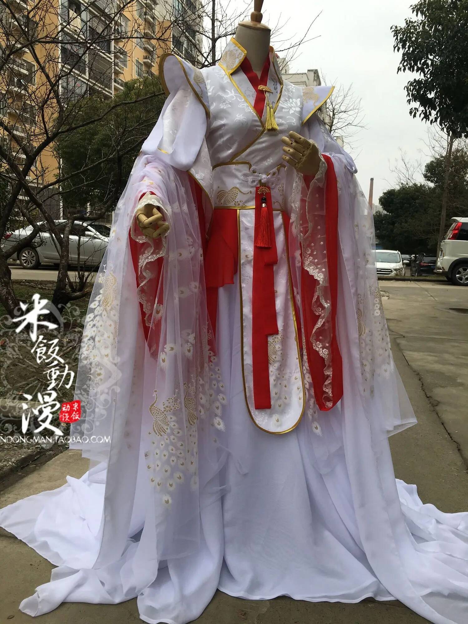 Anime Cosplay Red - Officiels bénédiction Prince Yue céleste Shen