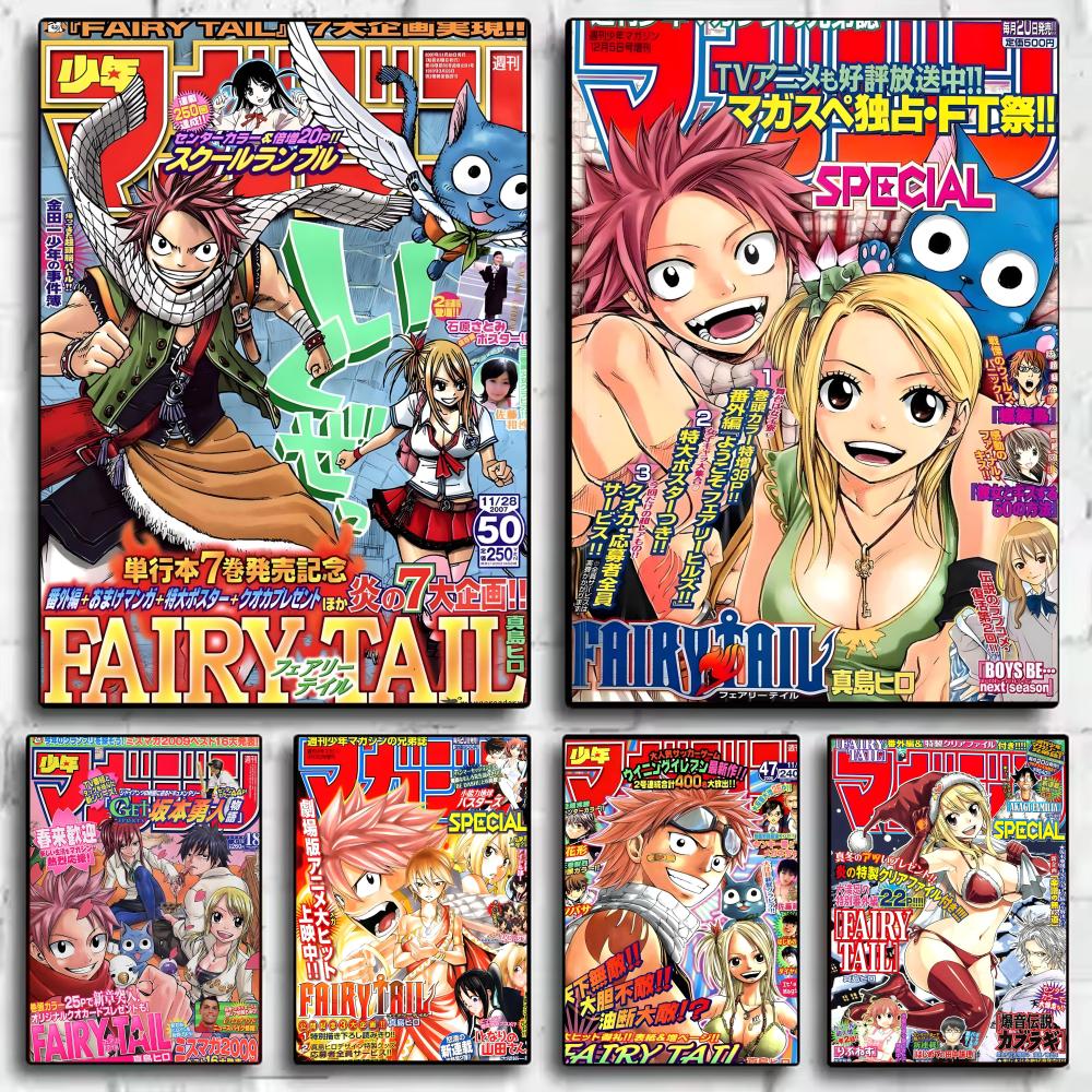 Anime Cosplay Wallpaper - F-fairy Tail – autocollants d'affiche de