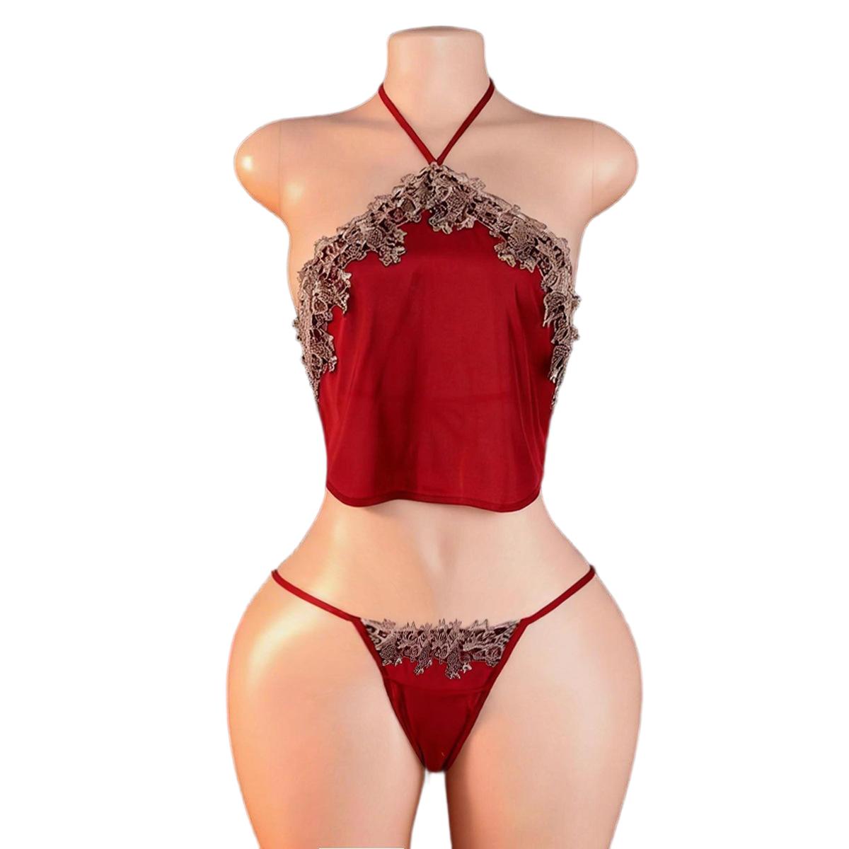 Anime Cosplay Red - Ensemble de lingerie sexy rouge style