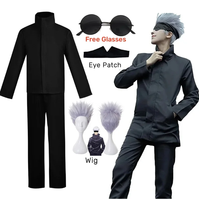 Anime Cosplay Gojo - Costume de cosplay Anime Jujutsu Kaisen