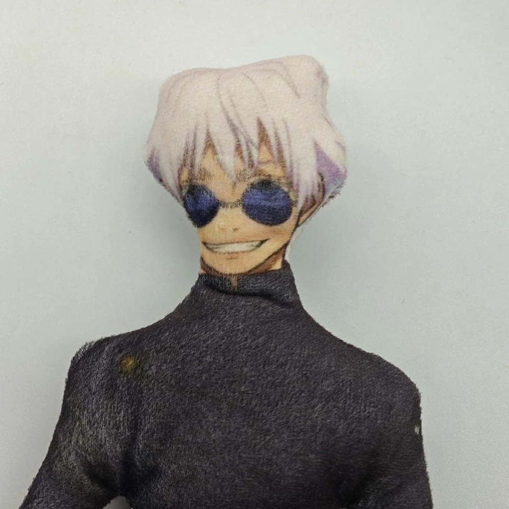 Anime Cosplay Gojo - Porte-clés en peluche Anime Gojo Satoru