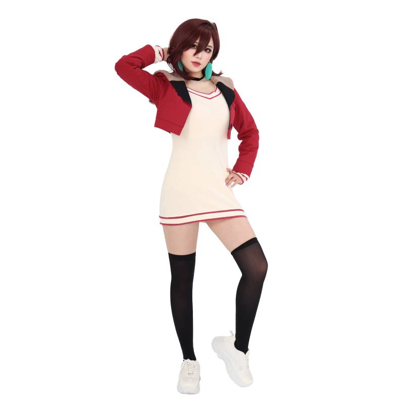 Anime Cosplay Gojo - DAZCOS Momo Ayase Dan Da Costume