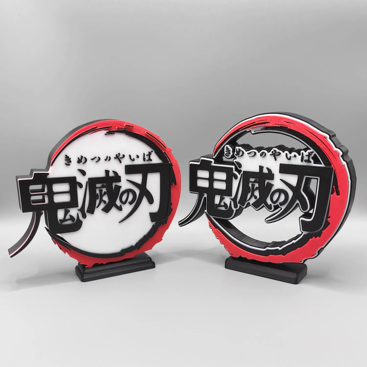 Anime Kimetsu No Yaiba 3D Logo - Anime Cosplay Title avis et prix