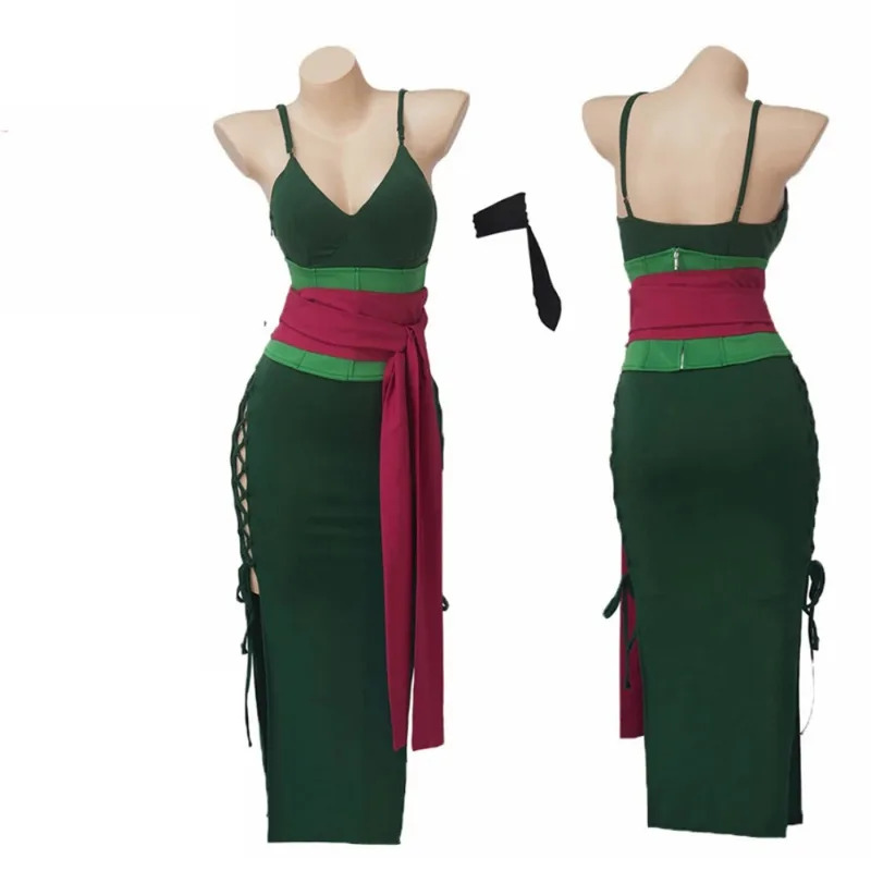 Anime Wano pays Roronoa Cospla - Anime Zoro Cosplay Female avis et prix