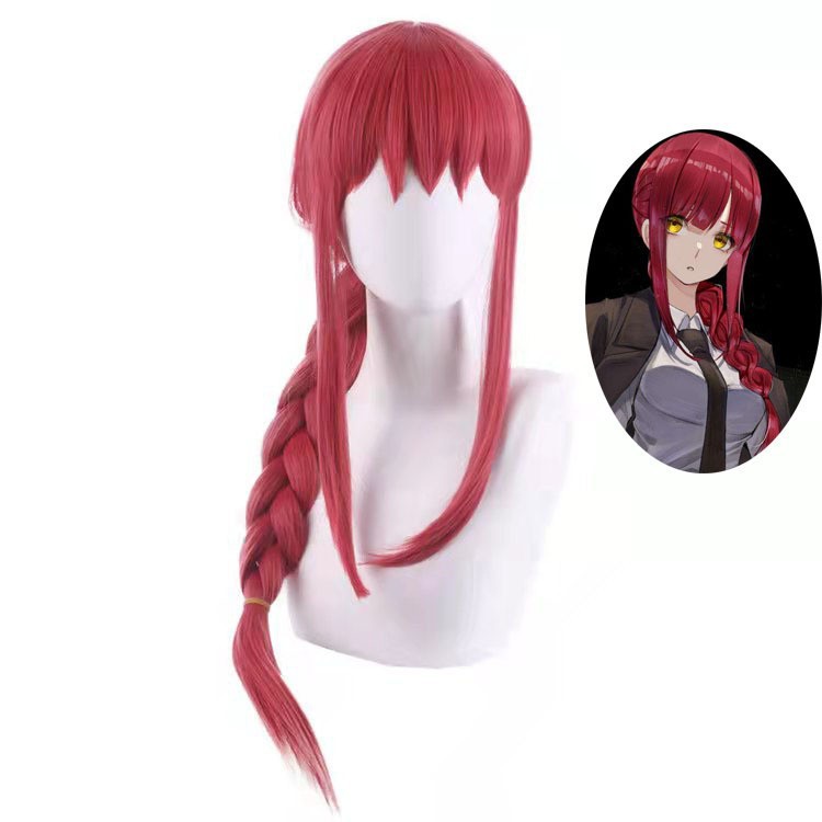 Makima Cosplay perruque Anime  - Anime Cosplay Makima avis et prix