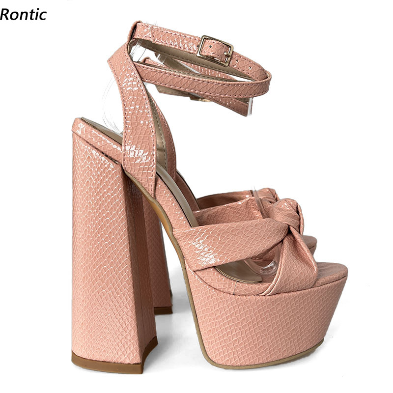 Rontic – sandales à plateforme - Anime Cosplay Simple avis et prix