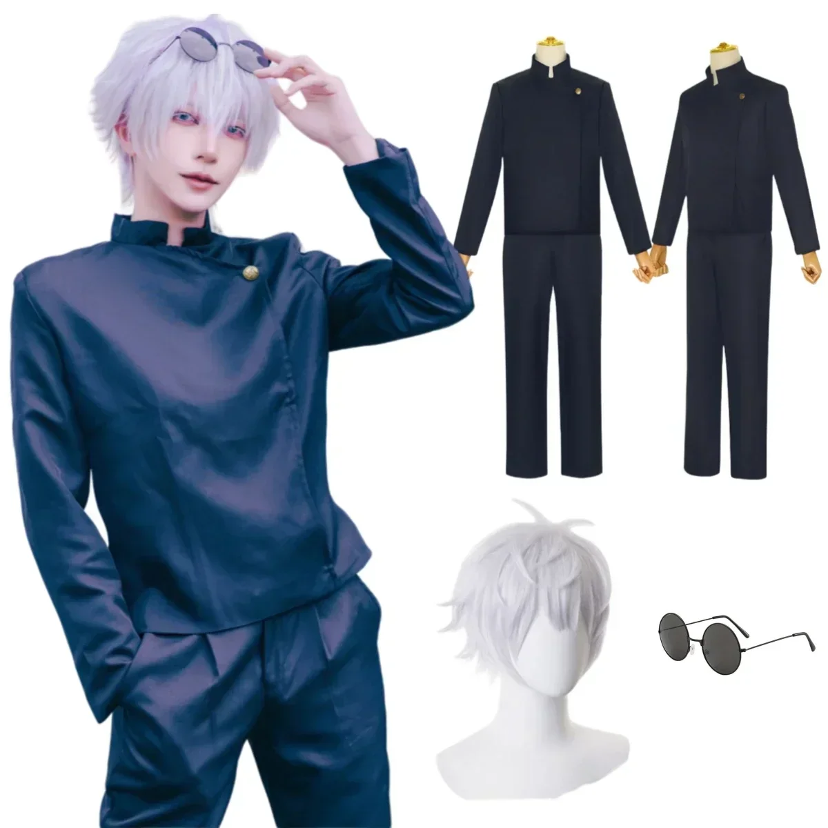 Costumes de cosplay Gojo Sator - Anime Cosplay Gojo avis et prix
