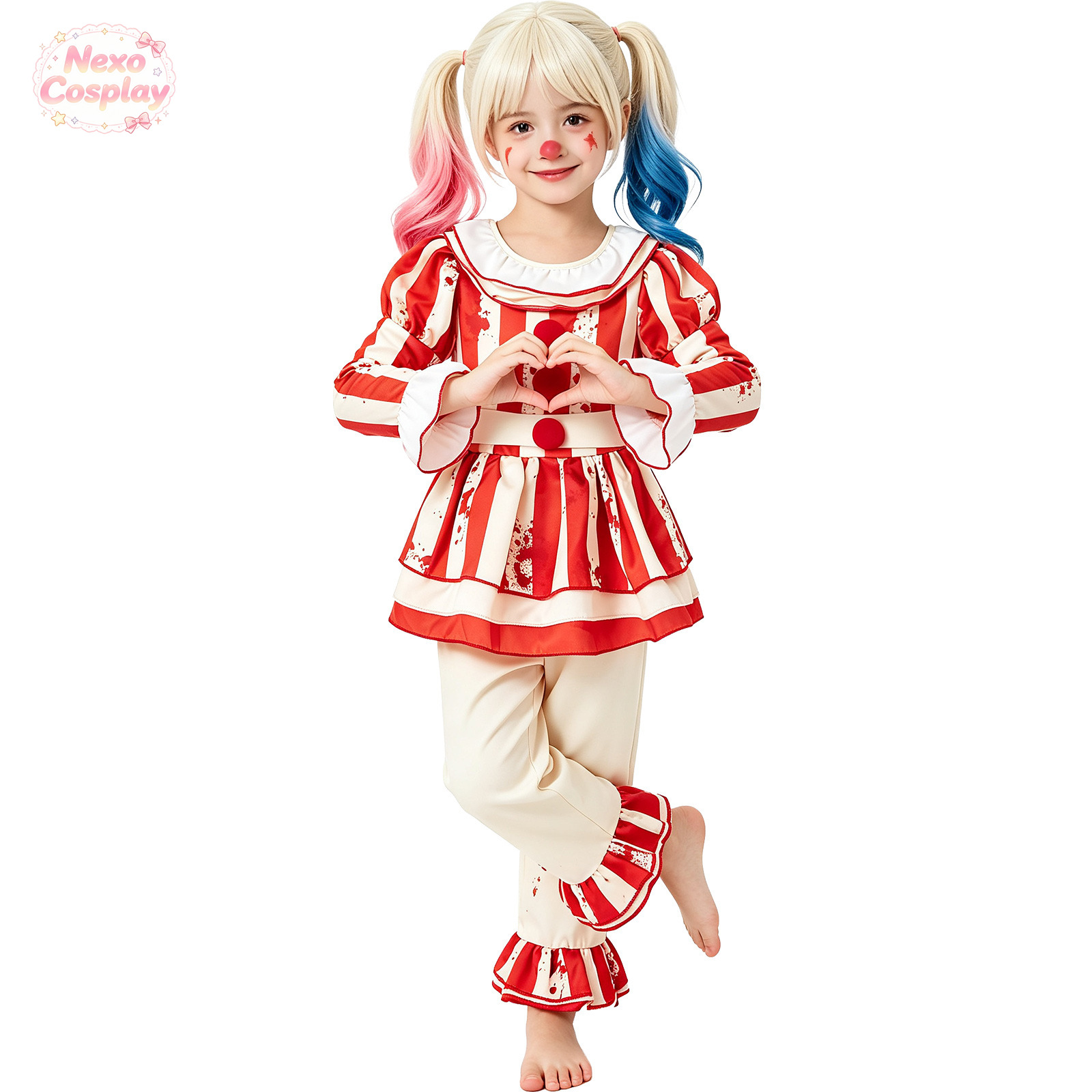 Costume de Clown d'Horreur Ray - Anime Cosplay Red avis et prix