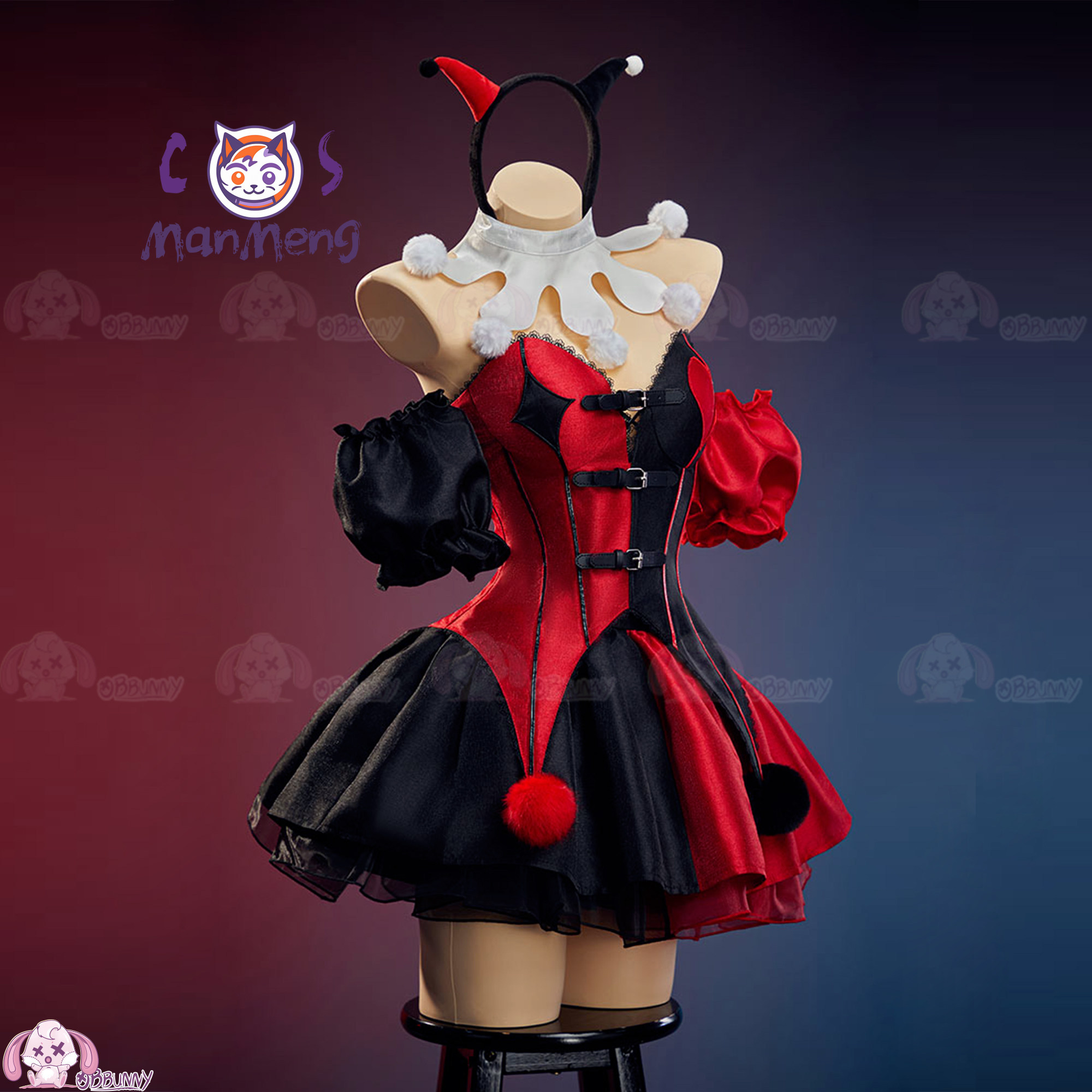 Nouvelle jupe de taille haute  - Anime Cosplay Red avis et prix