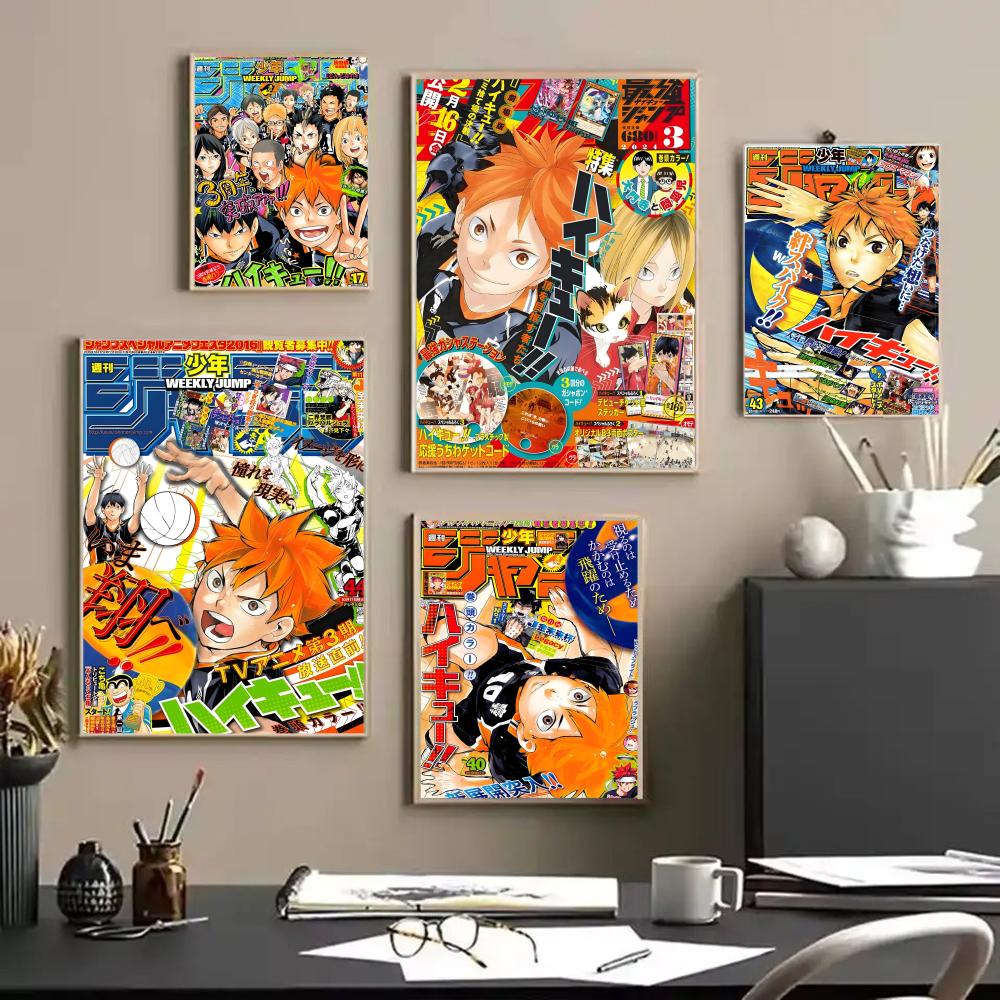 H-Haikyu – autocollants d'affi - Anime Cosplay Wallpaper avis et prix