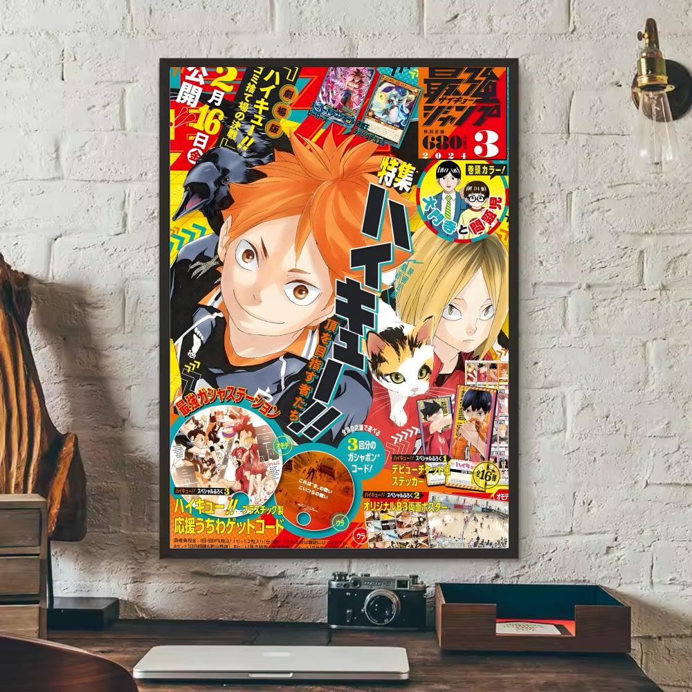 H-Haikyu – autocollants d'affi - Anime Cosplay Wallpaper avis et prix