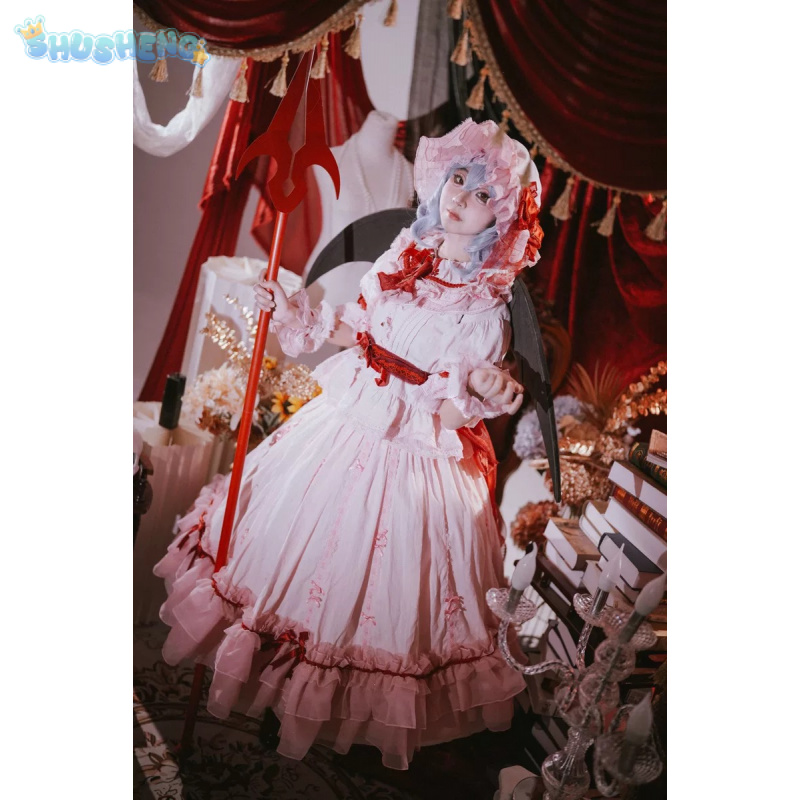 Costume de Cosplay Remilia Sca - Anime Cosplay Red avis et prix