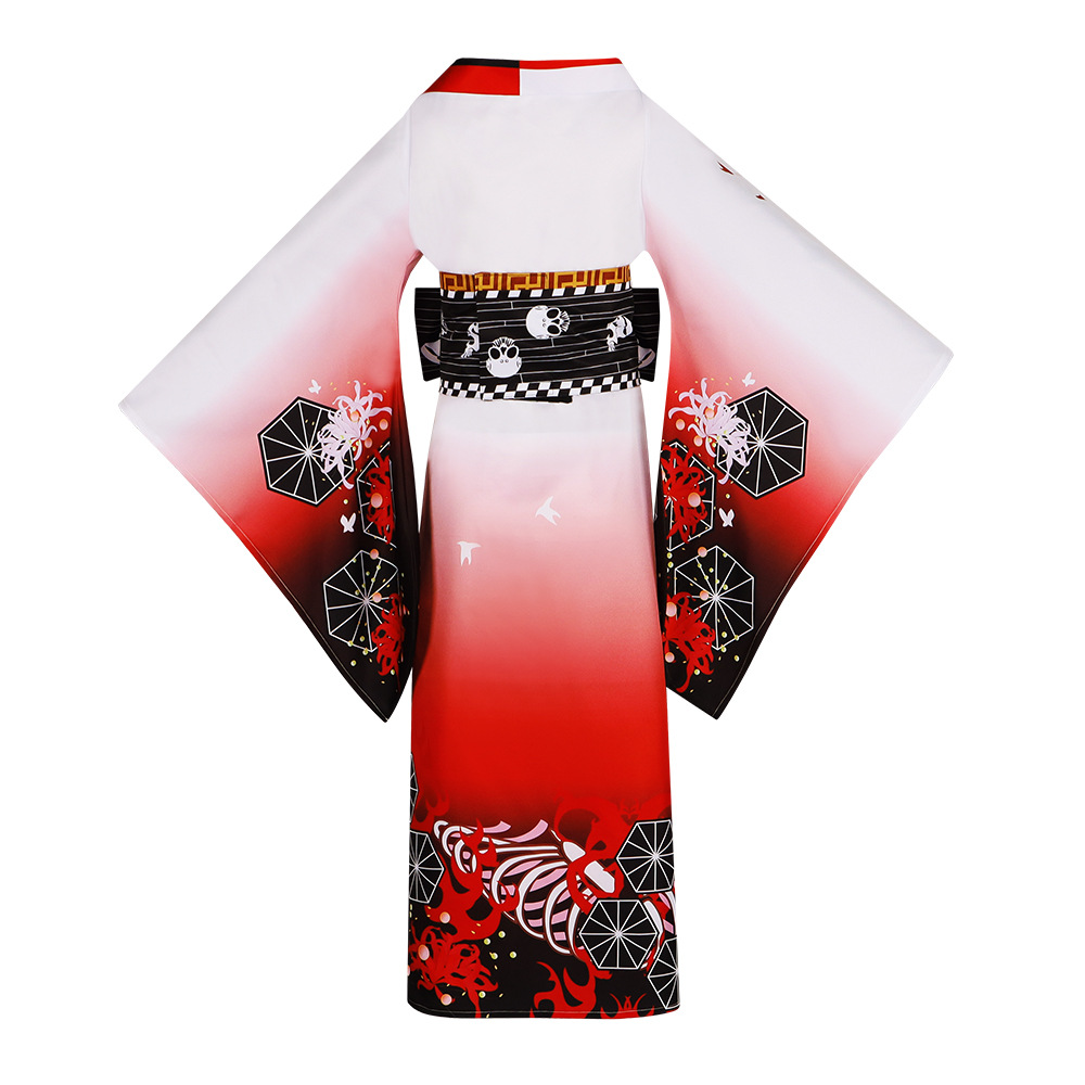 Costume de cosplay Kimono Hyak - Anime Cosplay Makima avis et prix