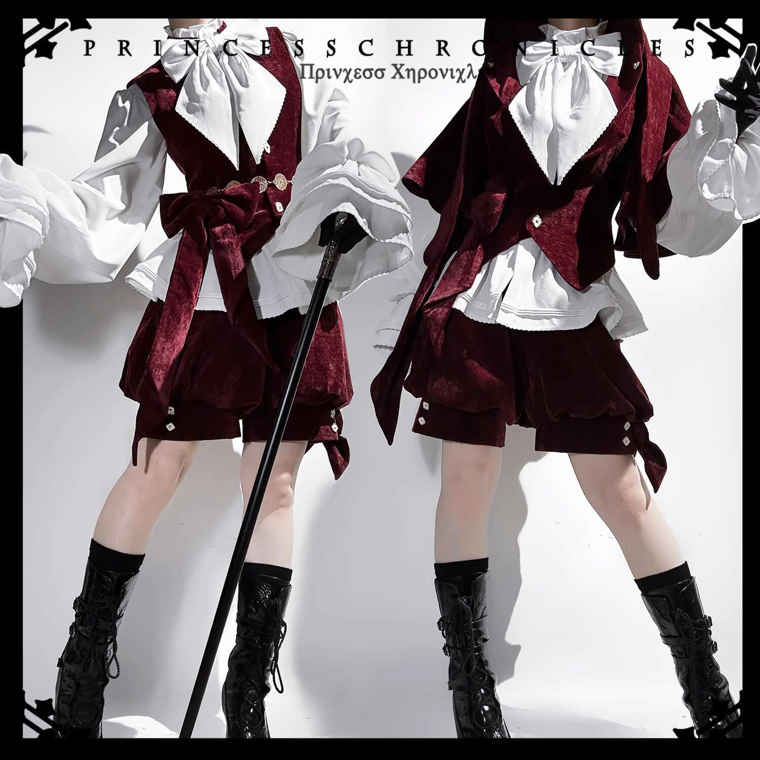 Manteau rouge mignon Lolita or - Anime Cosplay Red avis et prix