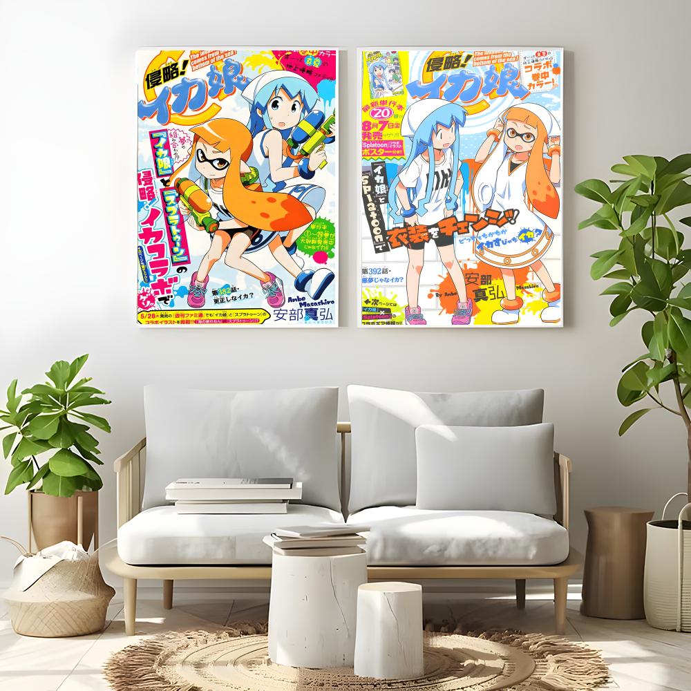 Affiche Anime Squid Girl, auto - Anime Cosplay Wallpaper avis et prix