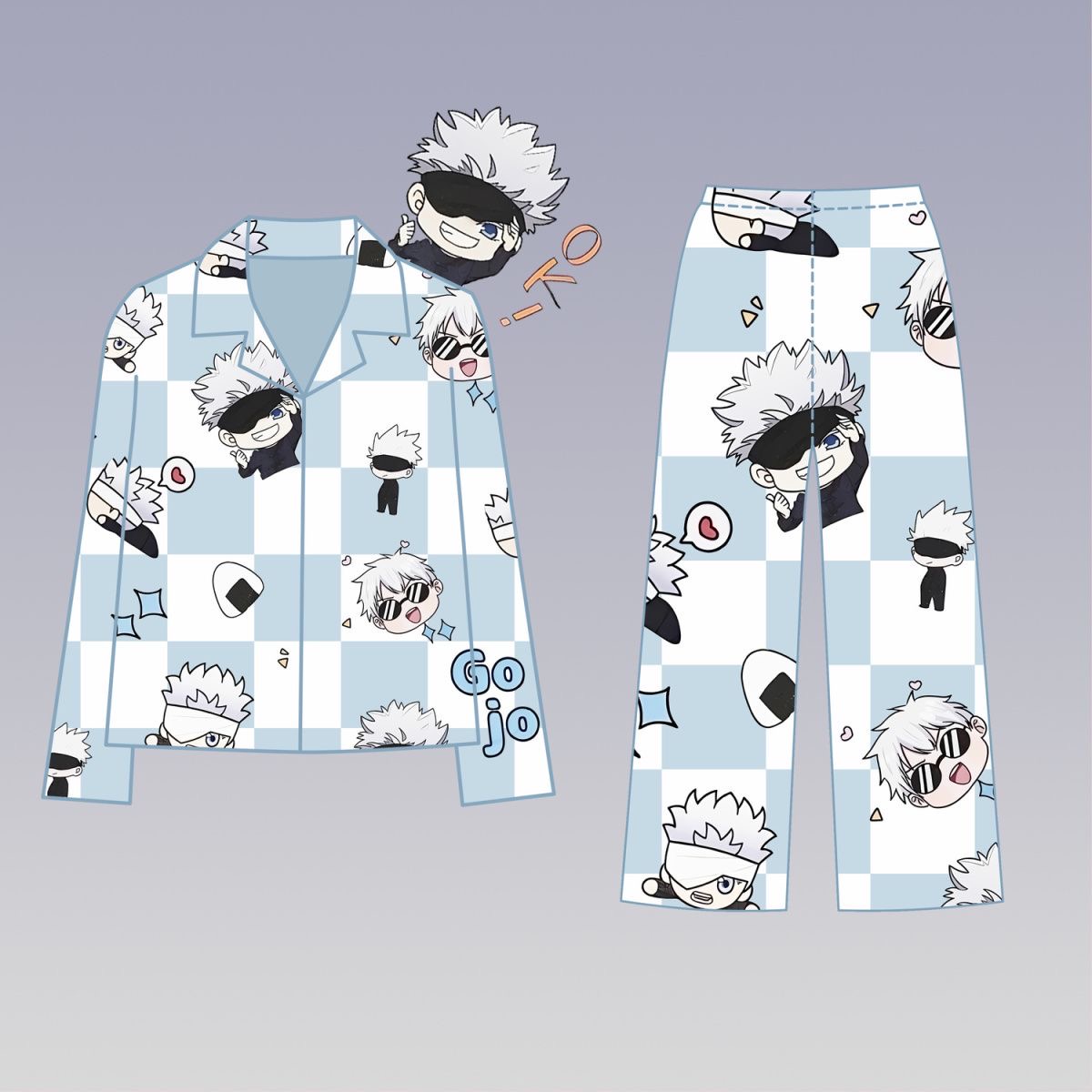Jujutsu bataille douleur vêtem - Anime Cosplay Gojo avis et prix