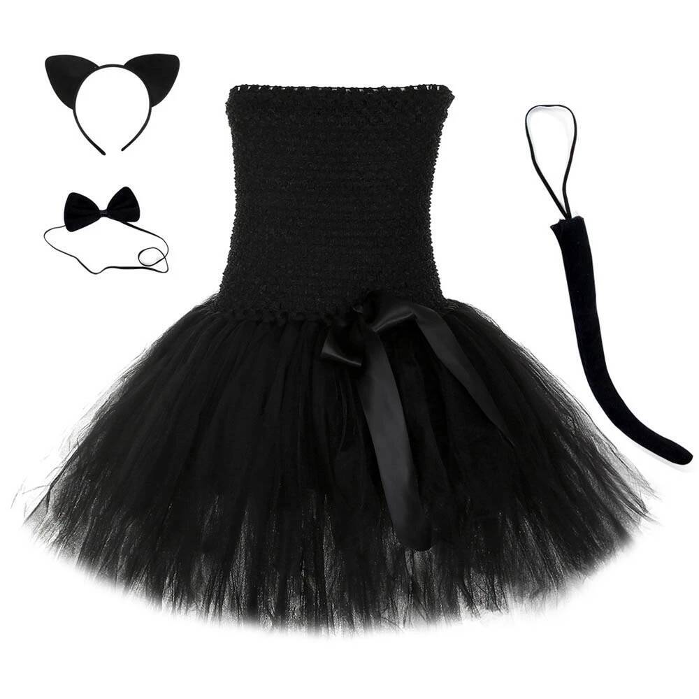 Robe Tutu Chat Noir Adorable p - Anime Cosplay Simple avis et prix