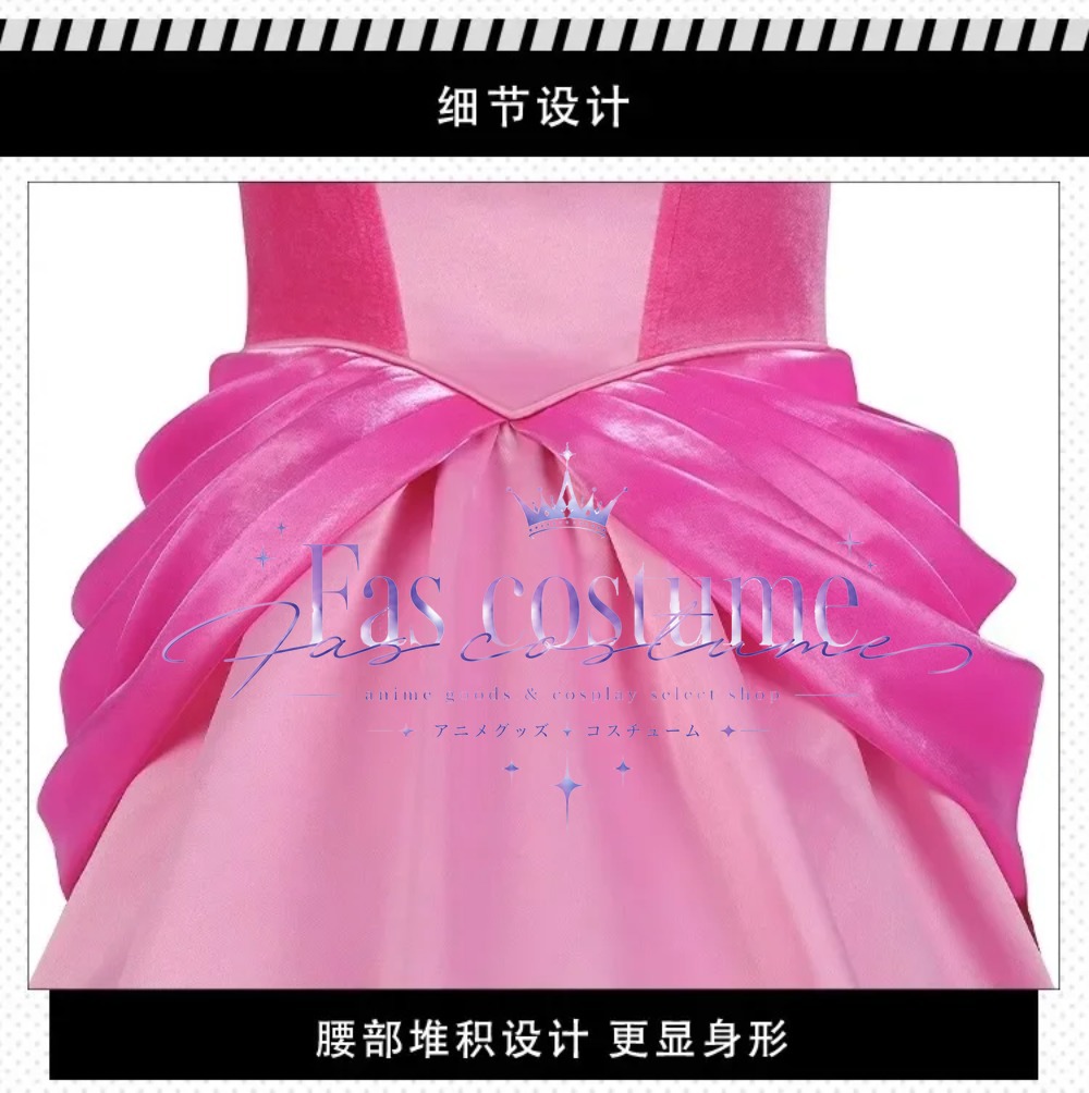 Costume de cosplay Princesse P - Anime Cosplay Pink avis et prix