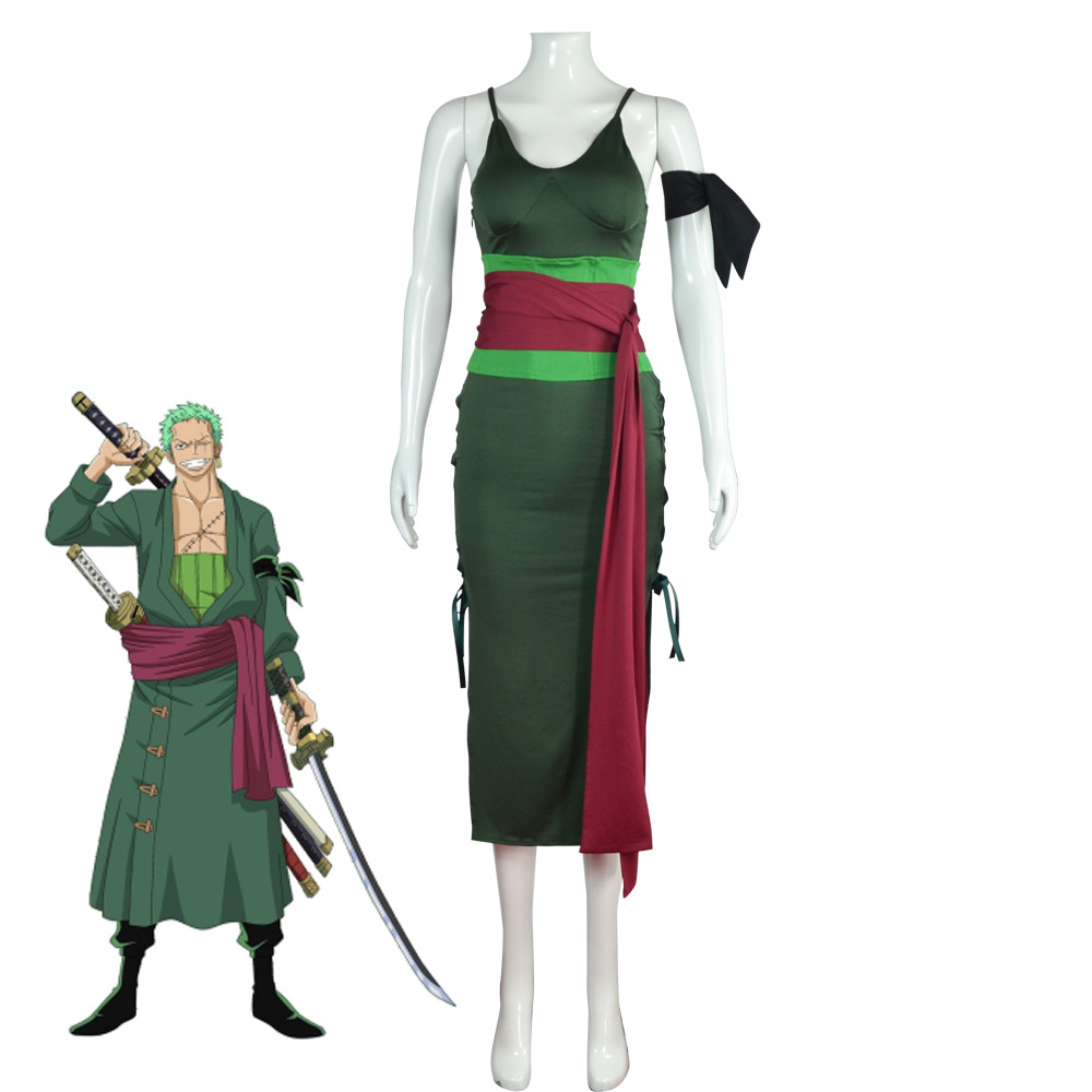Costume de Cosplay Anime Roron - Anime Zoro Cosplay Female avis et prix