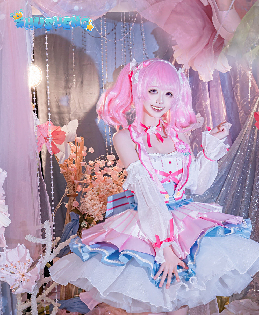 Costume de Cosplay Maruyama Ay - Anime Cosplay Pink avis et prix