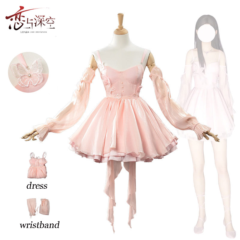 Costume de cosplay Otome Game  - Anime Cosplay Pink avis et prix