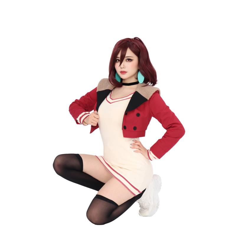 DAZCOS Momo Ayase Dan Da Costu - Anime Cosplay Gojo avis et prix