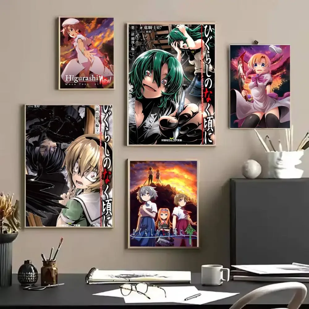 Affiche autocollante de dessin - Anime Cosplay Wallpaper avis et prix